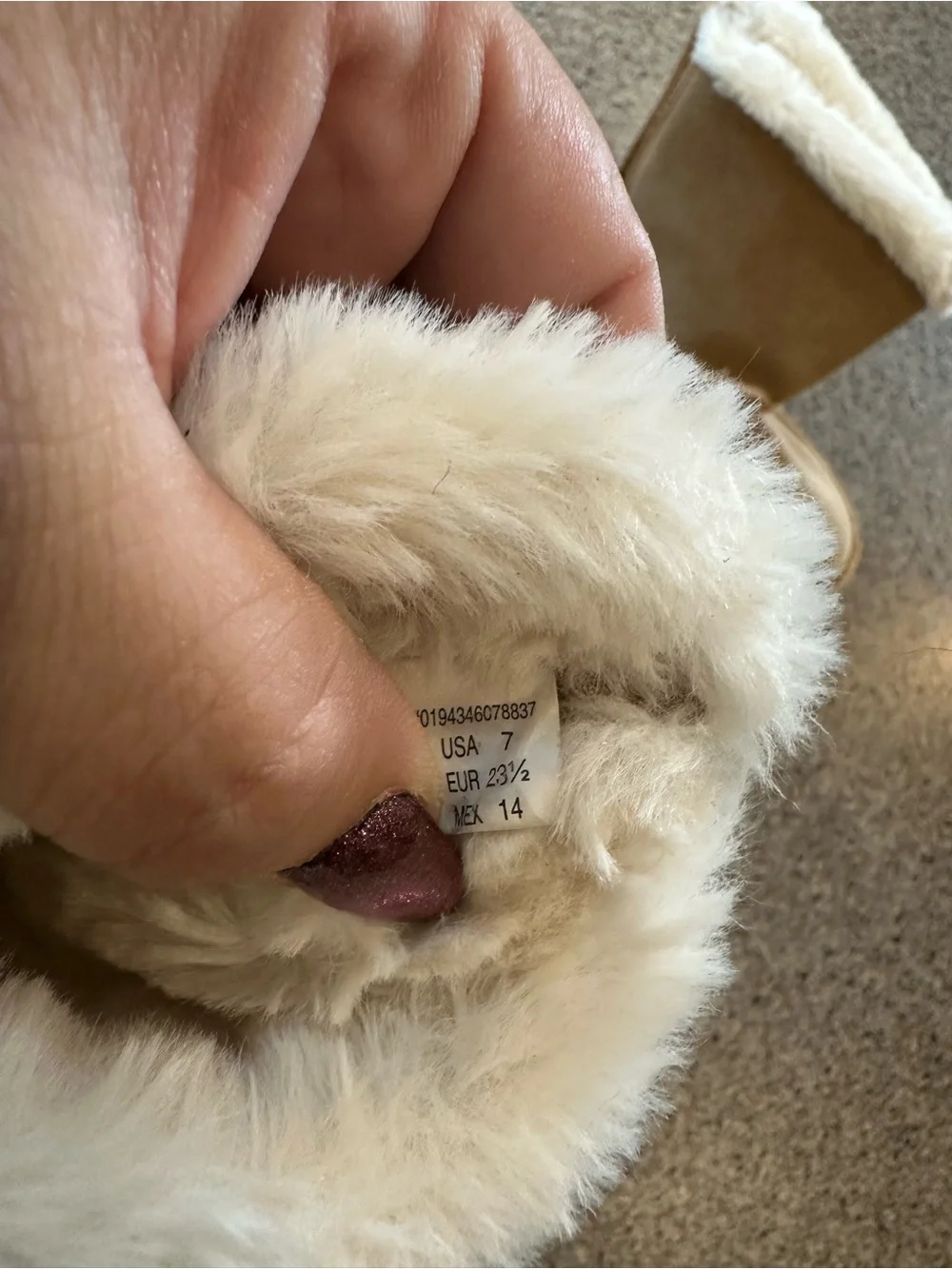 Kids Faux Suede & Faux Fur Winter Boots - Tan